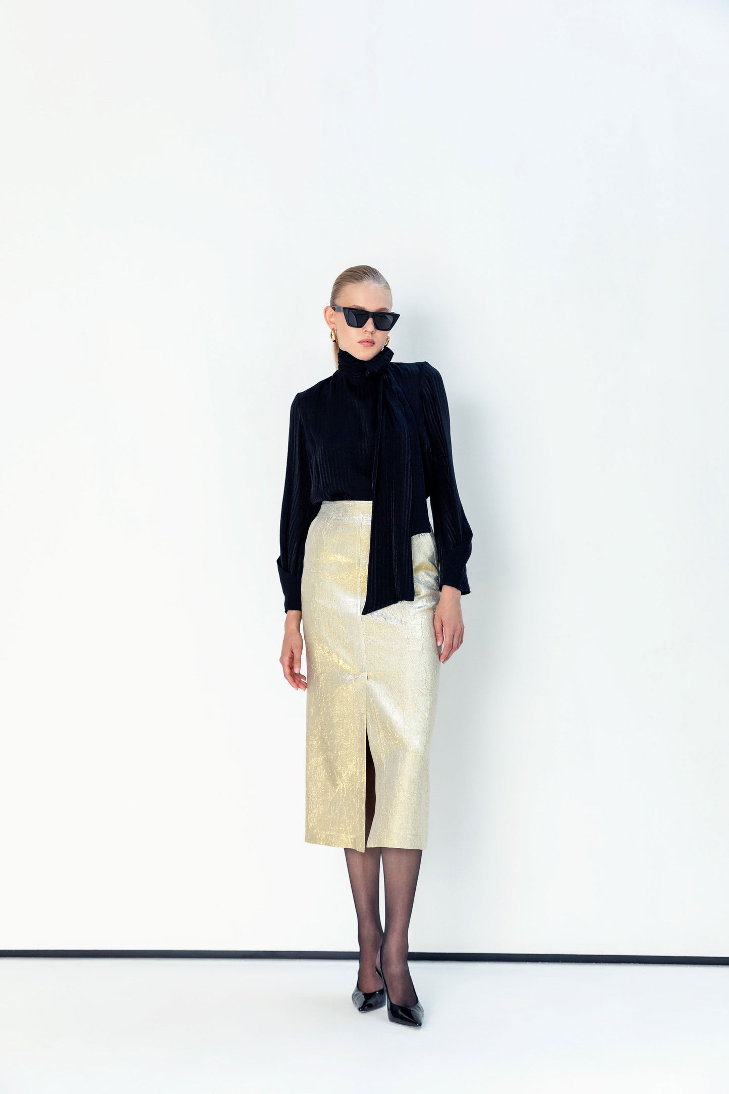 Gold Midi Boy Etek