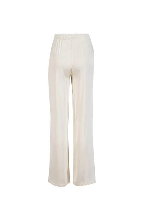 Beli Lastikli Bağlama Detaylı Pantolon