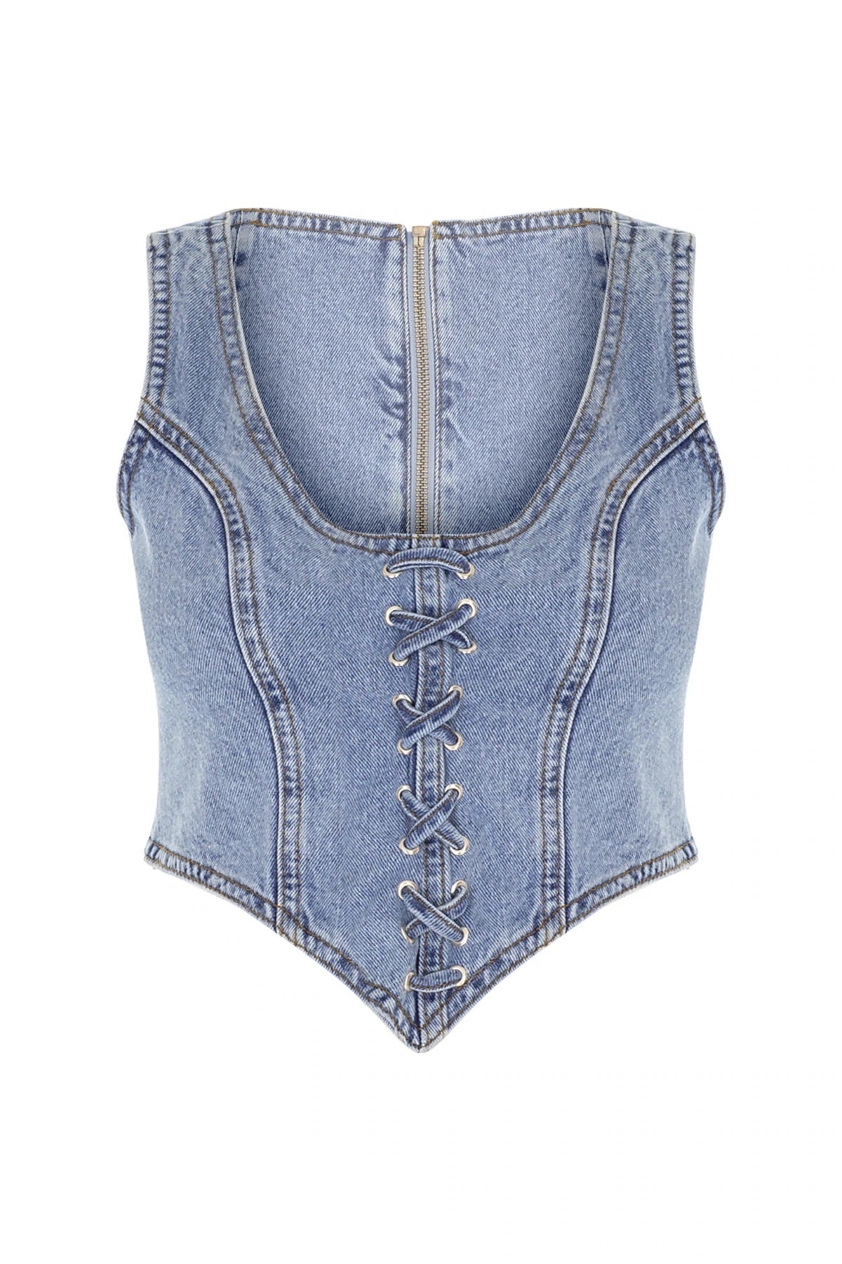 Sierra Denim Bustier