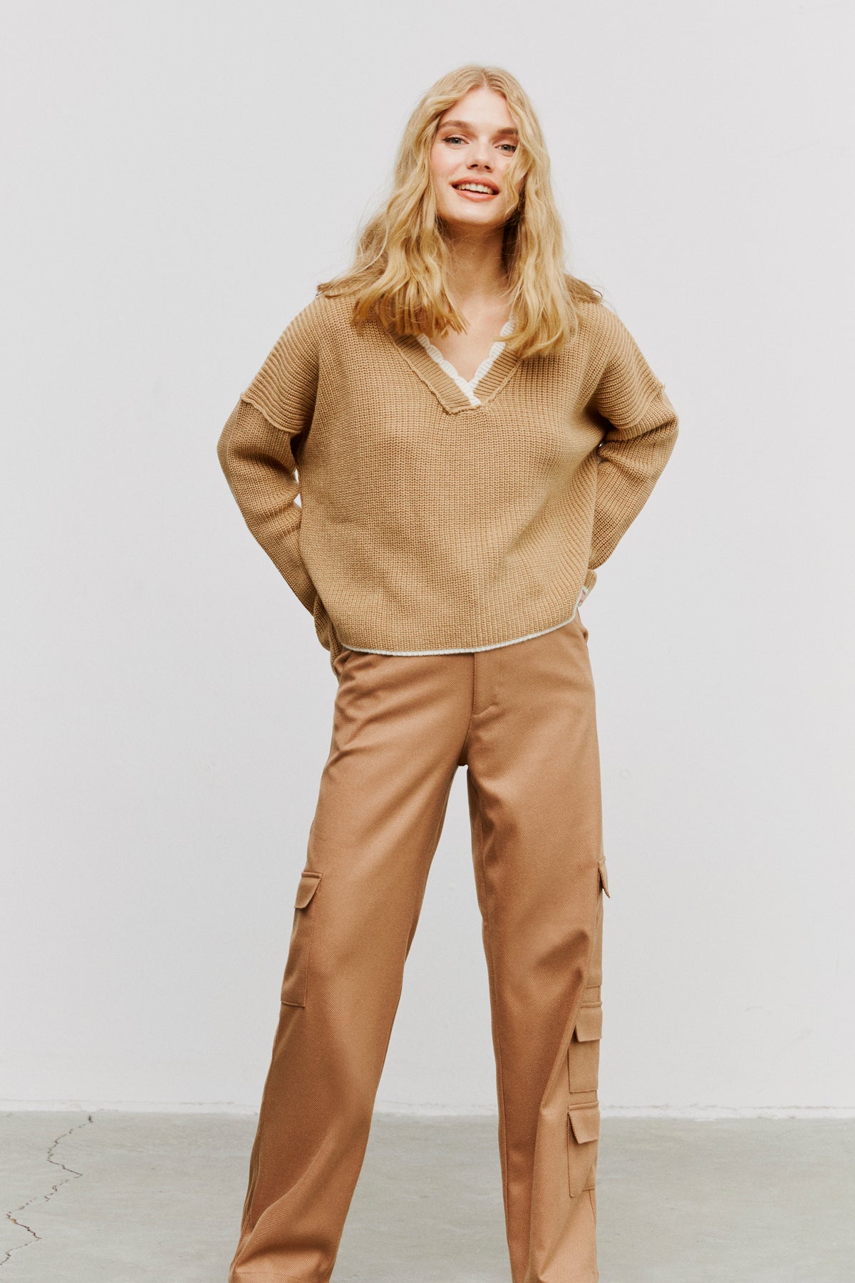 Camel Kargo Pantolon